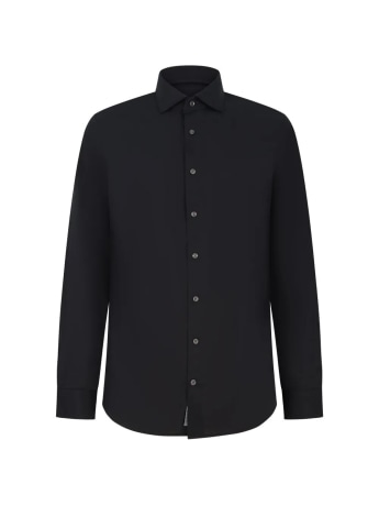 Michael Kors camicia nera uomo mini logo