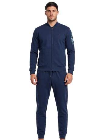 Bikkembergs tuta nera uomo con logo