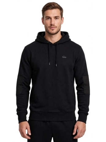 Bikkembergs felpa nera uomo mini logo