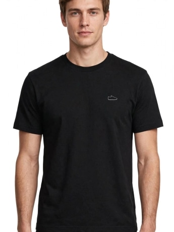 Bikkembergs tshirt nera uomo mini logo