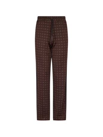 Richmond pantalone marrone uomo all over