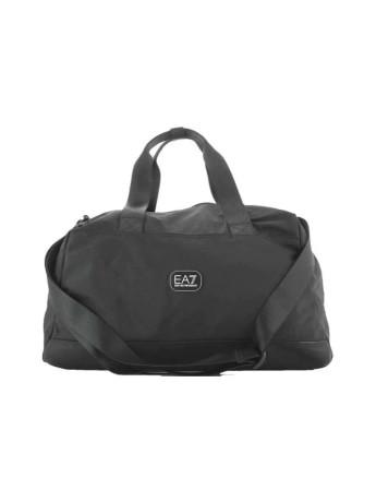 Ea7 borsone nero uomo mini logo