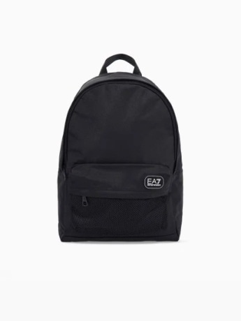Ea7 zaino nero uomo mini logo