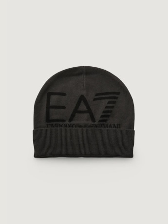 Ea7 cappello grigio scuro uomo maxi logo