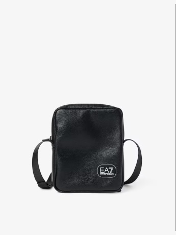 Ea7 tracolla nera uomo con logo