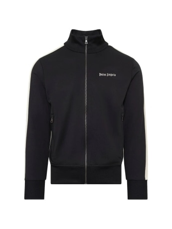 Palm Angels felpa nera uomo mini logo