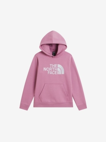 The North Face felpa rosa bambina maxi logo