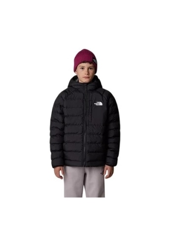 The North Face giubbotto nero grigio bambino double face