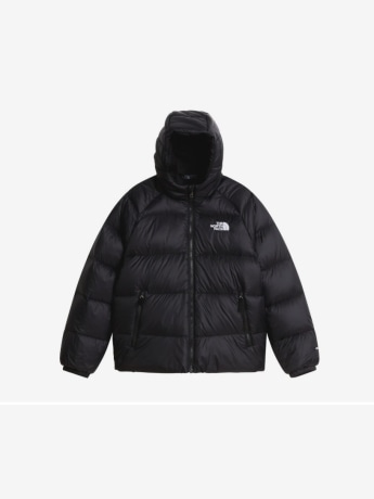 The North Face giubbotto nero bambino con logo