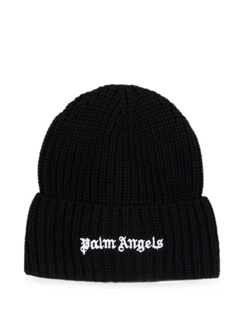 Palm Angels cappello nero bambino mini logo