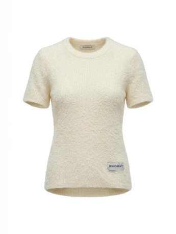 Hinnominate maglia bianca donna mini logo