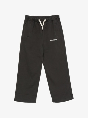 Palm Angels pantalone tuta nero bambino mini logo