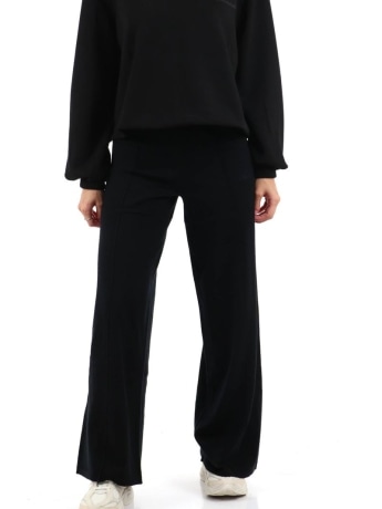 Hinnominate pantalone nero donna mini logo