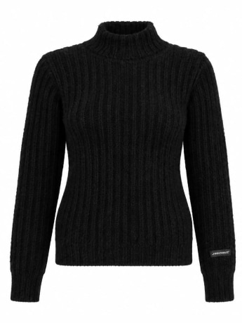 Hinnominate maglia nera donna mini logo