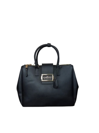 Gaelle borsa nera donna mini logo