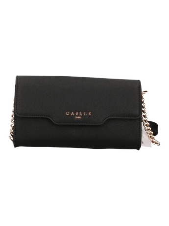 Gaelle borsa nera donna mini logo