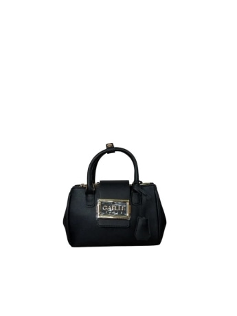 Gaelle borsa nera donna con logo