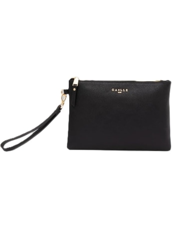 Gaelle pochette nera donna mini logo