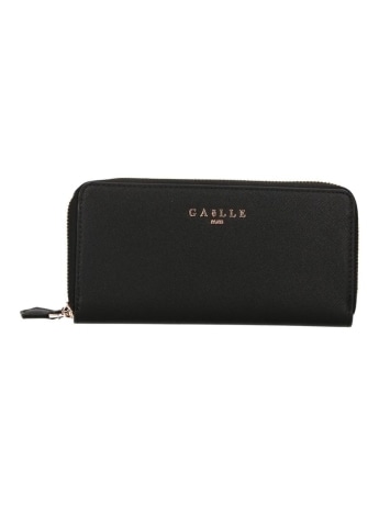 Gaelle portafoglio nero donna mini logo