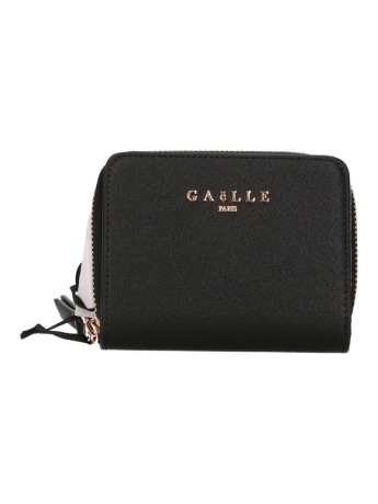 Gaelle portafoglio nero donna mini logo