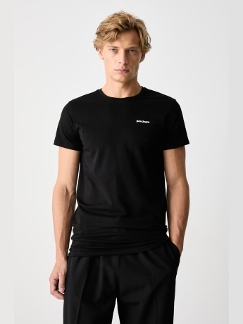 Palm Angels tshirt nera uomo mini logo