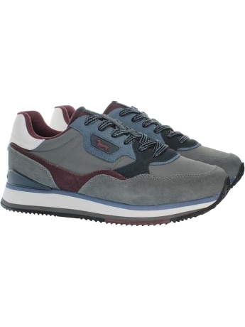 Harmont&blaine scarpe grigie uomo logo sul lato