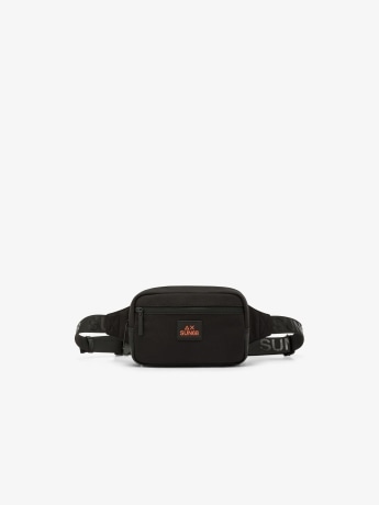 Sun68 marsupio nero uomo mini logo