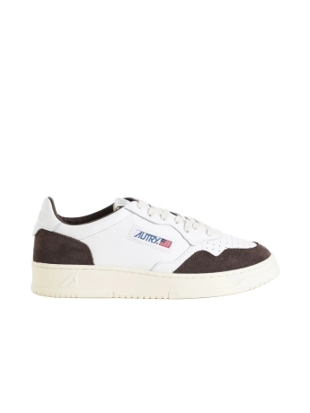 Autry scarpe bianche uomo logo sul lato
