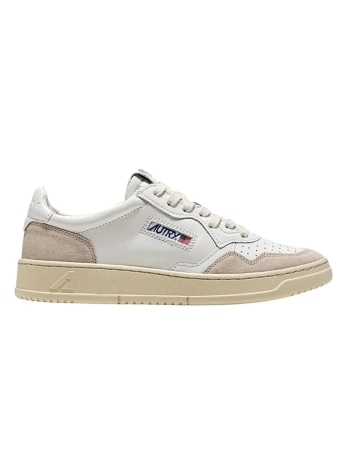 Autry scarpe bianche uomo logo sul lato